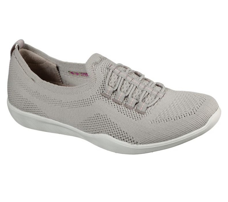 Skechers Dam Grå Slip On - Newbury St - Every Angle - Sverige (ZIKVM-9210)